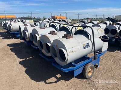 Quantity of (5) Frost Fighter 350000 BTU Space Heater (Inoperable)