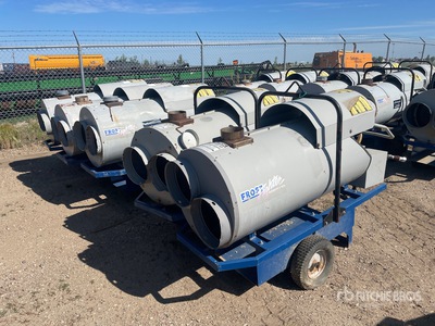 Quantity of (5) Frost Fighter 350000 BTU Space Heater (Inoperable)