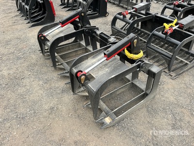 All-Star E-Series 72 in Skid Steer Grapple