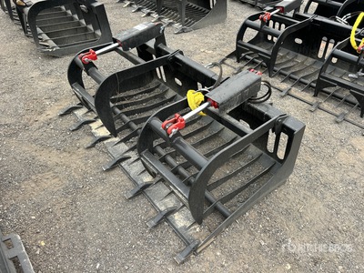 All-Star E-Series 68 in Skeleton Skid Steer Grapple