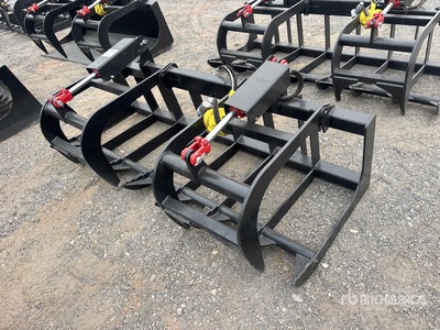 All-Star E-Series 78 in Q/C Skid Steer Grapple