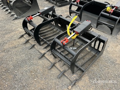 All-Star E-Series 72 in Skid Steer Grapple