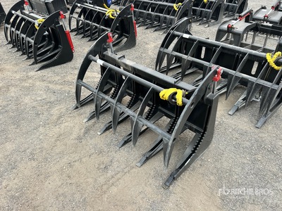 All-Star 60 in Skid Steer Root Rake