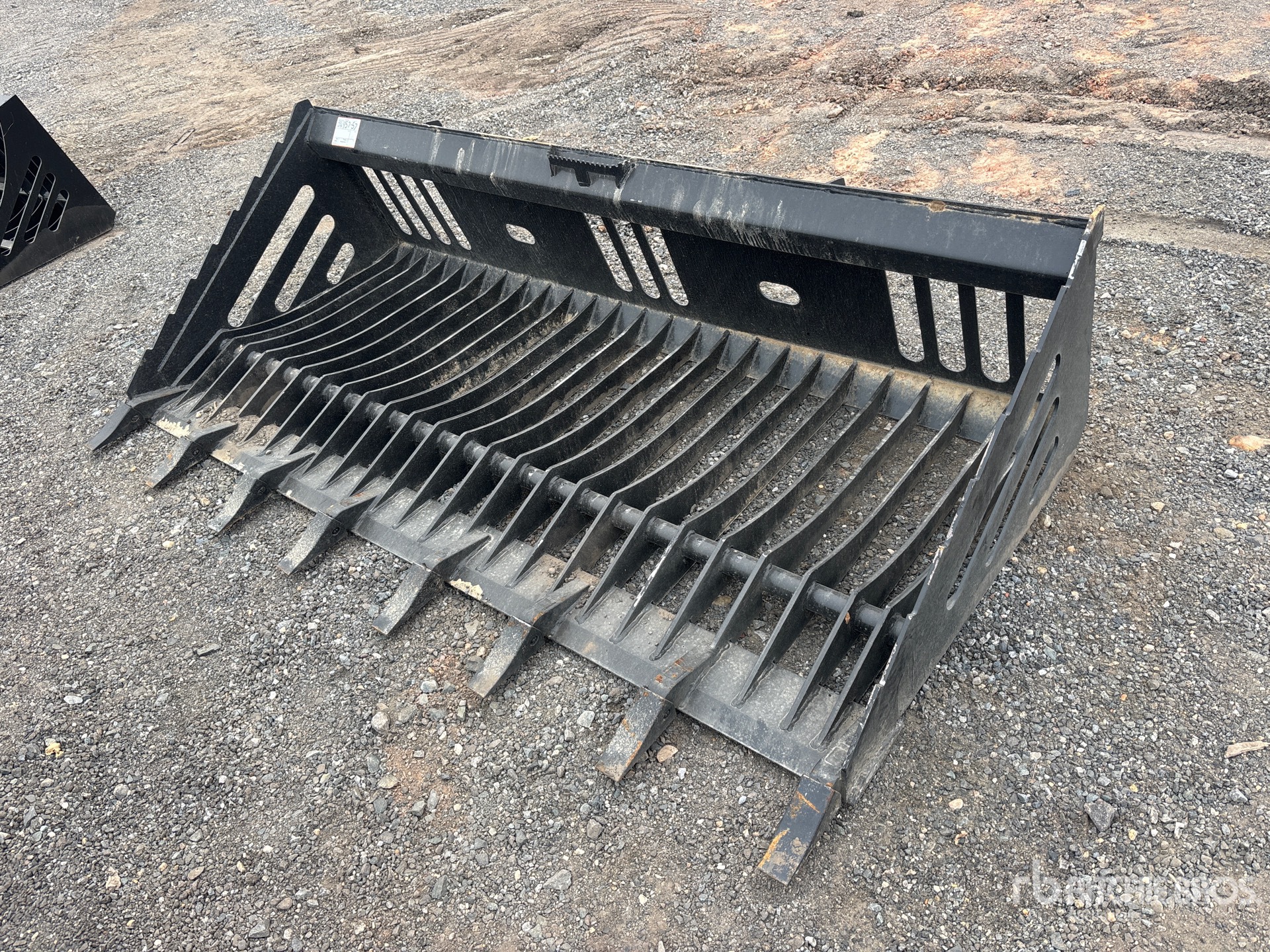 Mid-State 84 in Q/C Skeleton Skid Steer Bucket