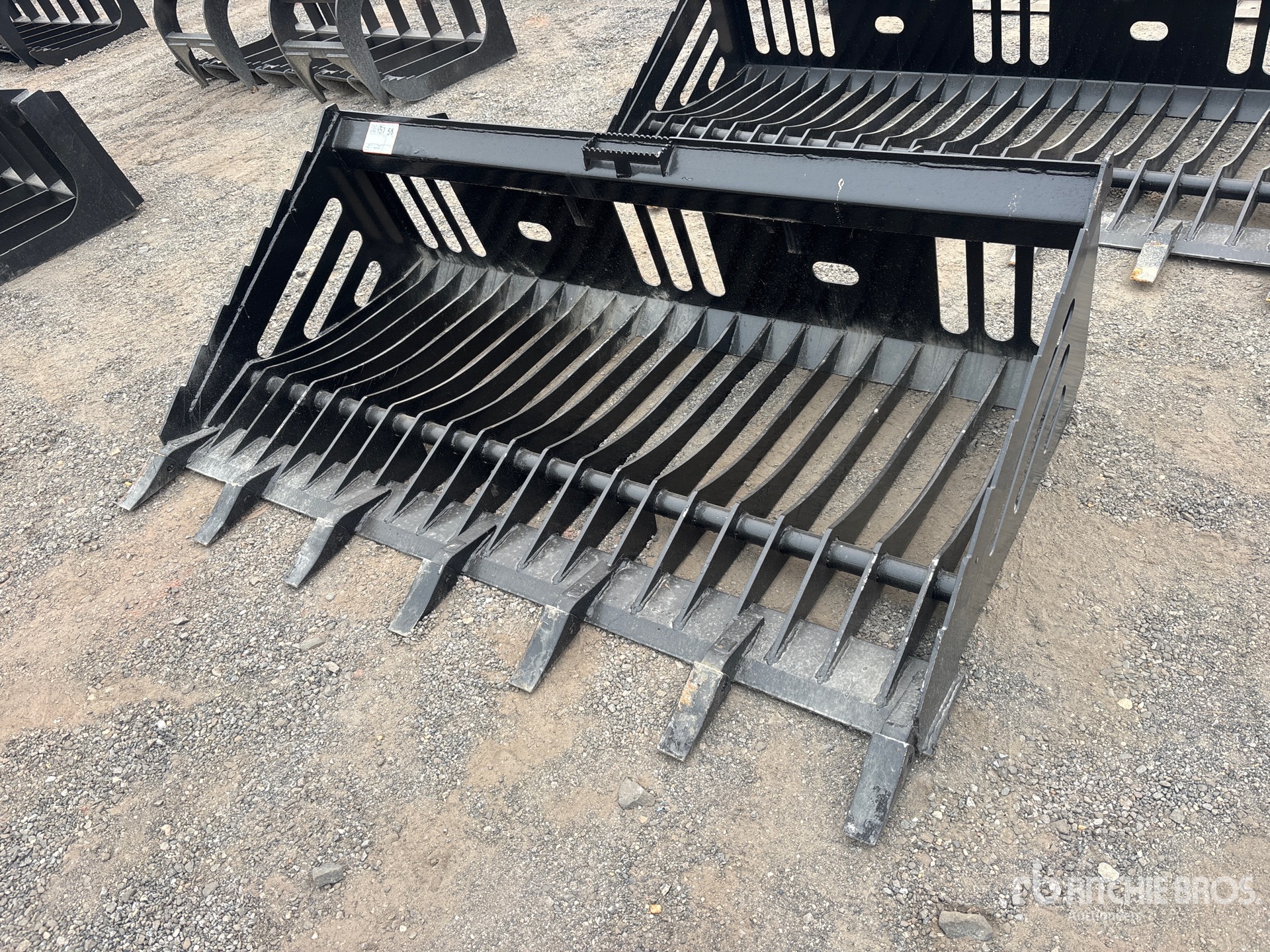 Mid-State 72 in Q/C Skeleton Skid Steer Bucket