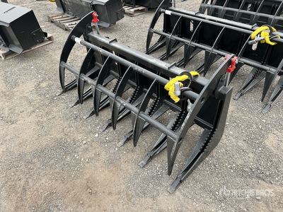All-Star E-Series 72 in Skid Steer Root Rake