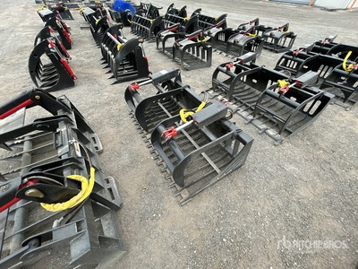 All-Star E-Series 68 in Skid Steer Grapple