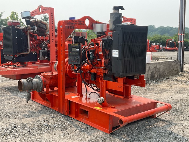Godwin CD225M Skid-Mounted Water Pump