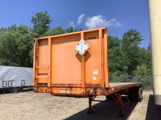 2018 Great Dane FSP-0024-00099 36 ft T/A Flatbed Trailer