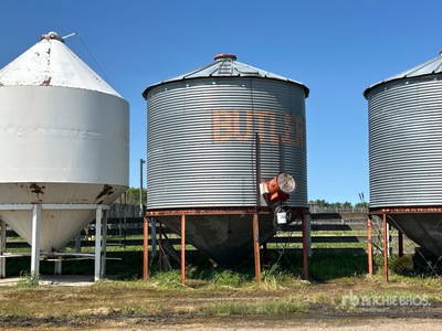 Butler +/- 1500 bu 4 Ring Grain Bin