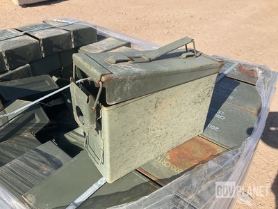 (587) Assorted Ammo Cans