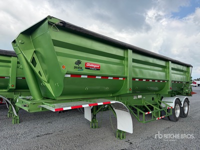 2020 Gallegos 28 ft T/A End Dump Trailer