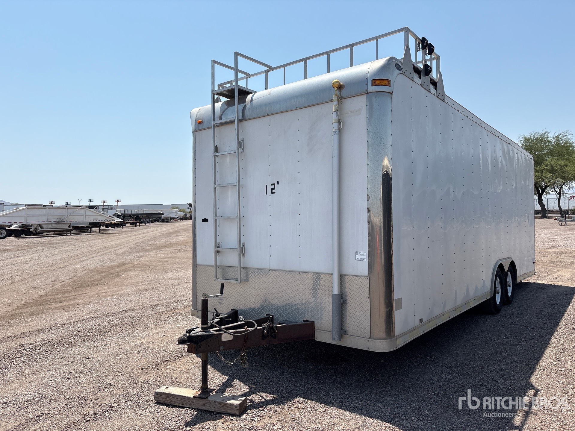 2003 Pace American 24 ft T/A Enclosed Trailer