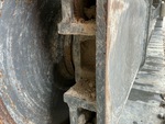 Undercarriage with Left Track Tensioner