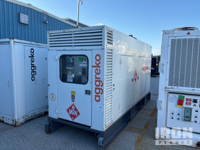 2006 Aggreko XARE 007 285 kW Skid-Mounted Generator Set