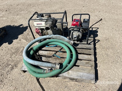 Quantity of (2) Honda Water Pump