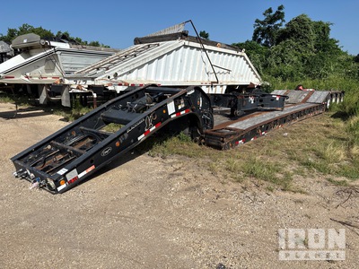 2004 Entyre RTN55TD3-PS 55 ton 3+1 Removable Gooseneck Blackhawk Lowboy Trailer
