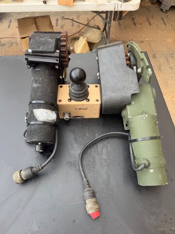 Electric Turret Motor Ship Dims:26x22x20 65lbs Electric Turret Motor Ship Dims:26x22x20 65lbs