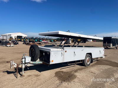 1979 Chance 17 ft S/A Hot Stick Utility Trailer