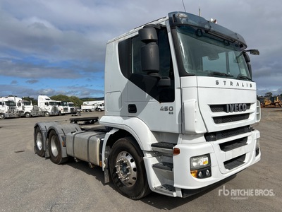2012 Iveco Stralis 450 6x4 T/A Sleeper Truck Tractor
