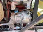 Engine with A/C Compressor