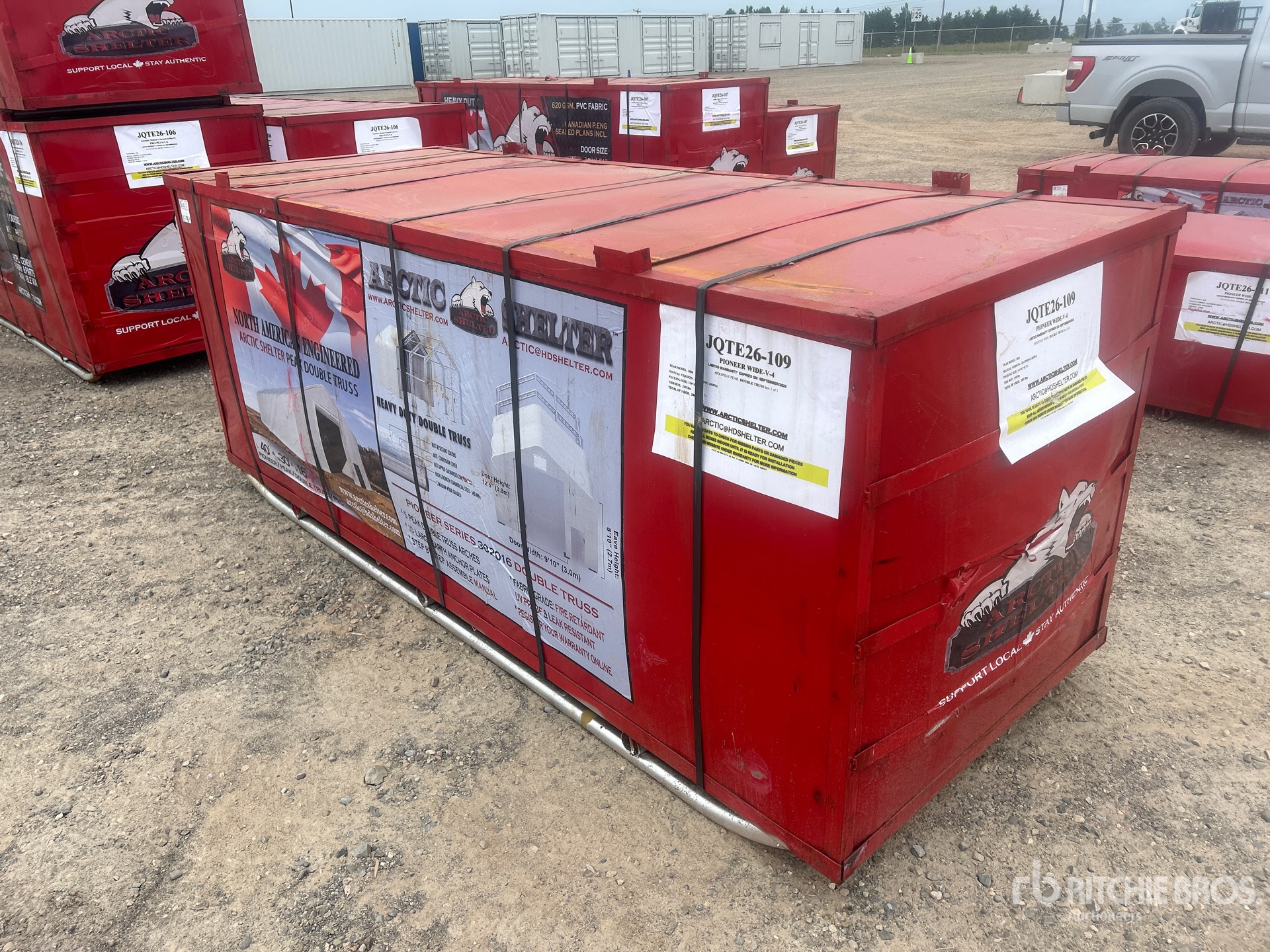 2026 Arctic Shelter 30 ft x 40 ft Peak Double Truss Storage Building (Unused)