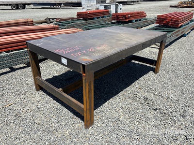 52" x 90" x 35" Welding Table