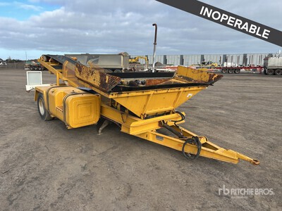 Gambier Earth Movers 630 mm x 10.6 m Portable Hopper Feeder Staker Conveyor (Inoperable)