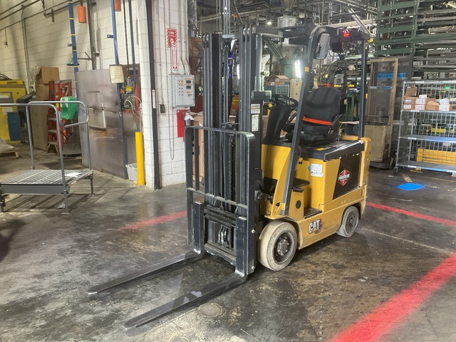 Cat EC15N 2400 lb Electric Forklift