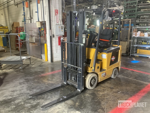 Cat EC15N 2400 lb Electric Forklift