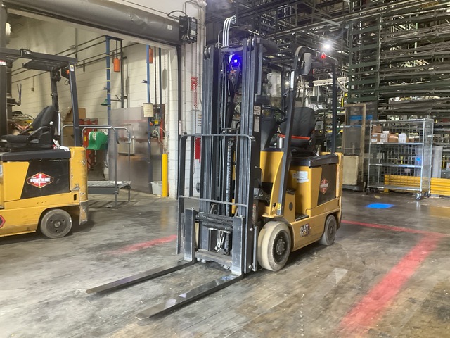 Cat EC15N 2400 lb Electric Forklift
