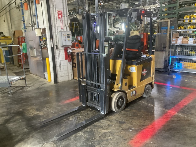 Cat EC15N 2400 lb Electric Forklift