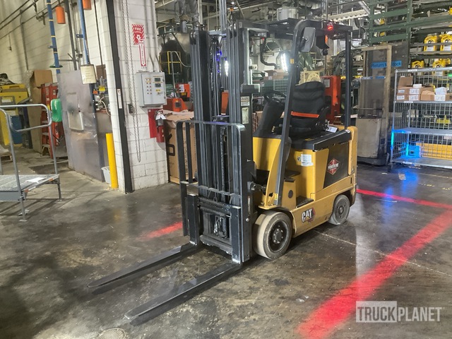 Cat EC15N 2400 lb Electric Forklift