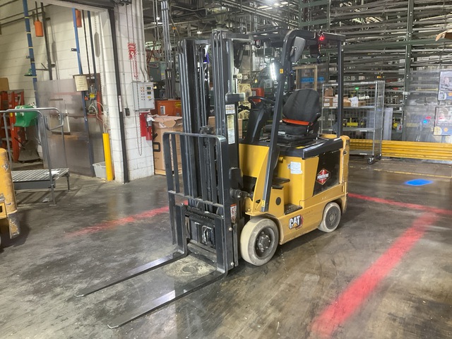 Cat EC15N 2400 lb Electric Forklift