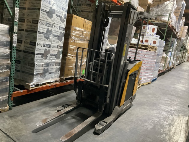 2020 Jungheinrich ETR335DA-36V-DBL Rch FL 3500 lb Cushion Tire Forklift