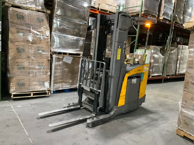 2020 Jungheinrich ETR335DA-36V-DBL Rch FL 3500 lb Cushion Tire Forklift