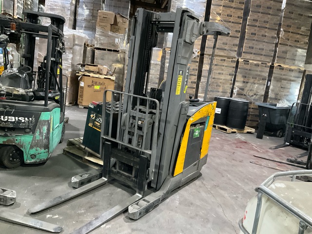 2020 Jungheinrich ETR335DA-36V-DBL Rch FL 3500 lb Cushion Tire Forklift