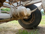 Trailer Chassis with Axle Condition