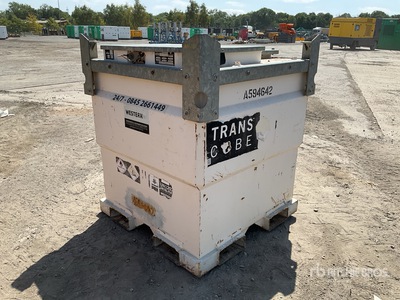 2012 Western 10TCG 910 L Skid Mounted Steel Diesel Fuel Tank