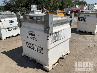 2014 Western 10TCG 910 L Skid Mounted Steel Diesel Fuel Tank