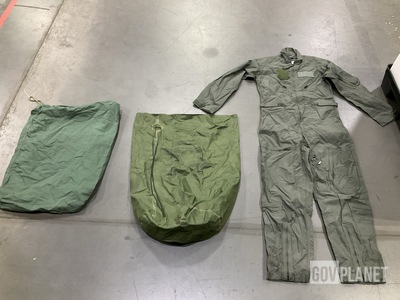 (31) Barracks Bags, (3) Pairs of Flyer’s Coveralls & Assorted Items