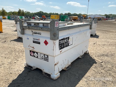 2014 Western 20TCG 2000 L Skid Mounted Steel Diesel Fuel Tank