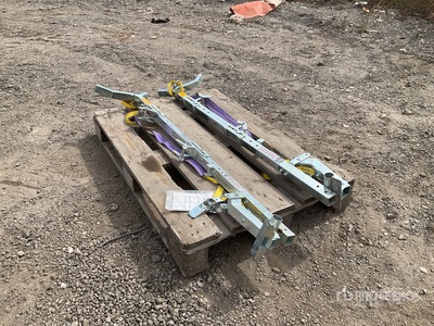 Quantity of (2) Universal Pipe Rack
