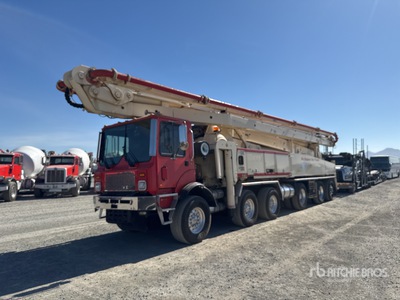 2008 Schwing S61SX on 2008 Mack T-63130 12x6 Camion transportador de hormigon