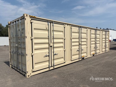40 ft High Cube Multi-Door Storage Container