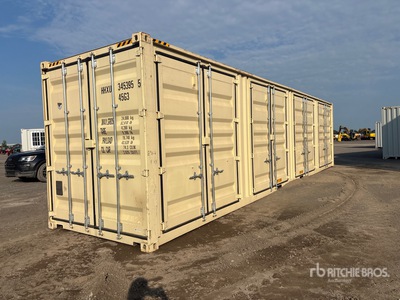 2025 40 ft High Cube Multi-Door Contenedor de almacenamiento