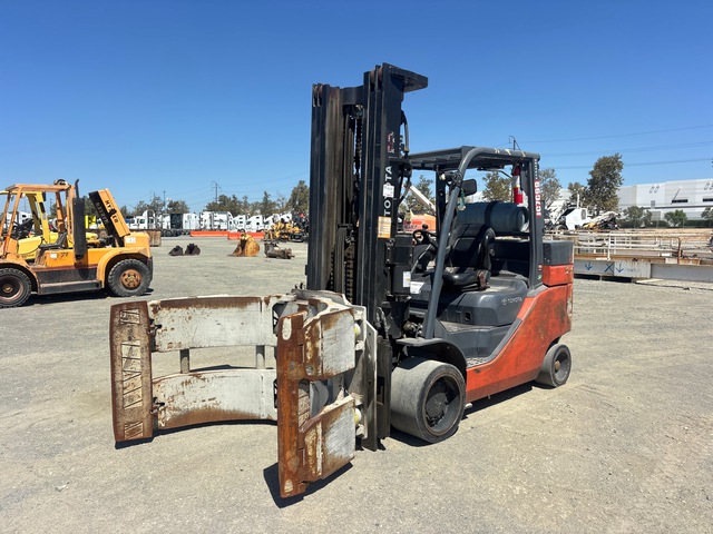 2020 Toyota 8FGC55U-PRS 9000 lb Cushion Tire Forklift
