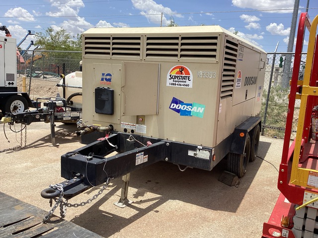2019 Doosan Infracore XP825HP750 Mobile Air Compressor