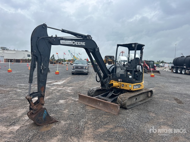 2020 John Deere 50G Mini Excavator