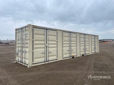 40 ft High Cube Multi-Door Conteneur de stockage